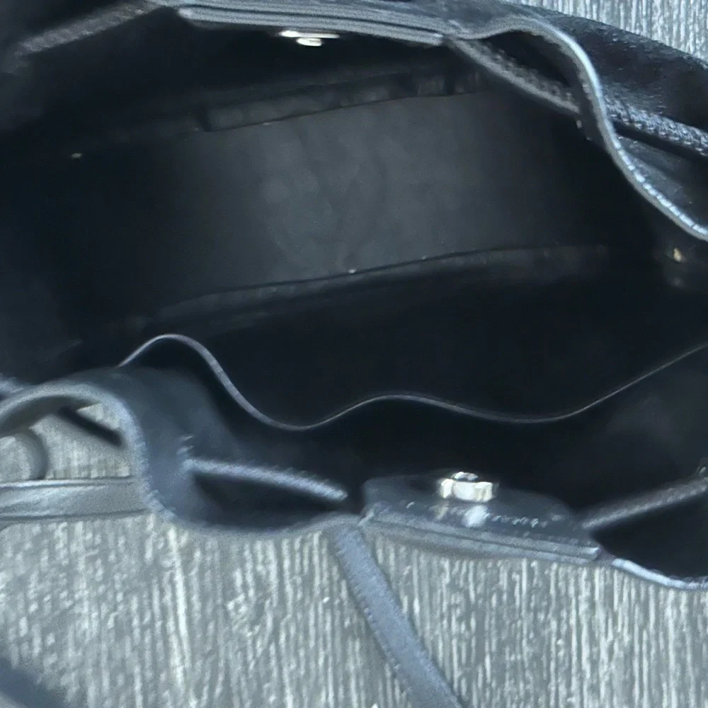 Rebecca Minkoff Black Shoulder Bag with Tassel - Picture 7 of 16